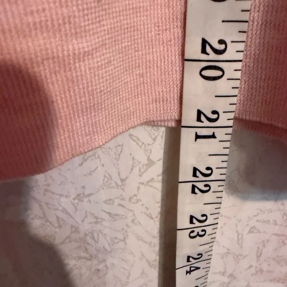 Tory Burch Kimberly merino wool sweater featuring embellished flare cuffs.  S/P